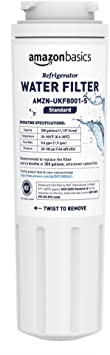 Photo 1 of 
Roll over image to zoom in




Amazon Basics Replacement Maytag UKF8001 Refrigerator Water Filter Cartridge - Standard Filtration  