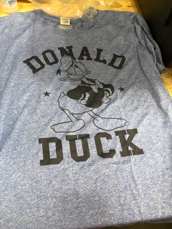 Photo 2 of Brand: Disney /  Disney Characters Donald Goes to College Boy's Performance Tee 
size Youth XL 