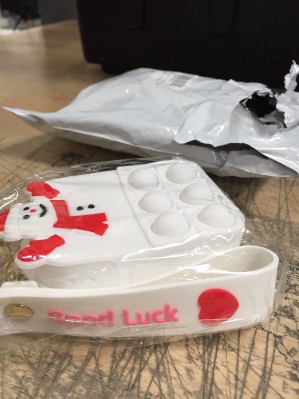 Photo 2 of Christmas Tree  and Snowman Design Airpods Case Kids Girls Women Creative Festival Presents Soft Silicone Anti-Scratch Wireless Charging Earphone Protector