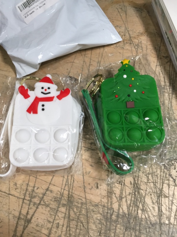 Photo 1 of Christmas Tree  and Snowman Design Airpods Case Kids Girls Women Creative Festival Presents Soft Silicone Anti-Scratch Wireless Charging Earphone Protector