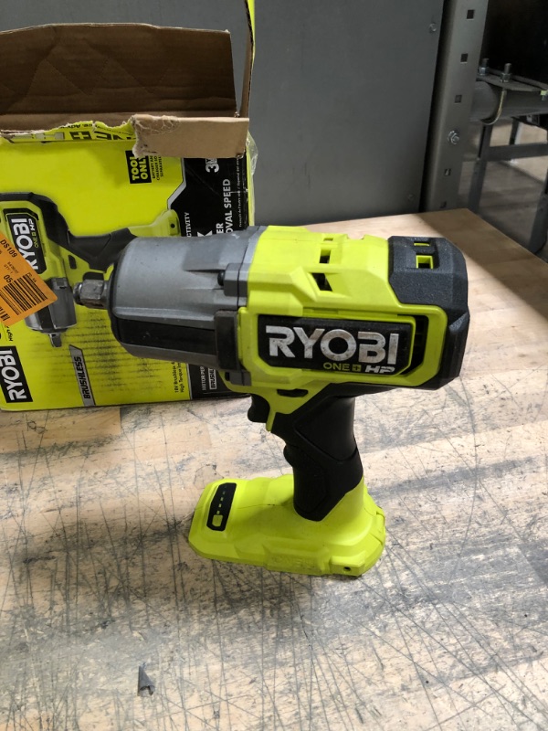 Photo 2 of RYOBI
ONE+ HP 18V Brushless Cordless 4-Mode 1/2 in. High Torque Impact Wrench (Tool Only)