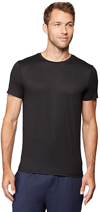 Photo 1 of 32 DEGREEES Men's Cool Classic Crew T-Shirt | Anti-Odor | 4-Way Stretch | Moisture Wicking (2 PACK) (SIZE M)
