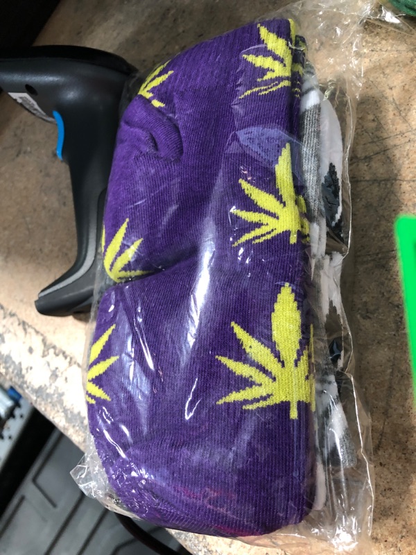 Photo 1 of 5 Pairs Unisex Marijuana Weed Leaf Boat Warm Cotton Socks US 5-9.5
