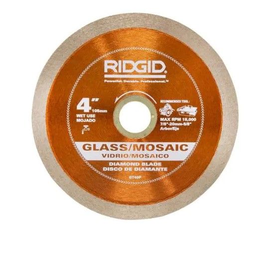 Photo 1 of 4 in. Glass Tile Blade
