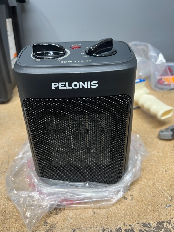 Photo 2 of 1500-Watt 9 in. Electric Personal Ceramic Space Heater with Thermostat
