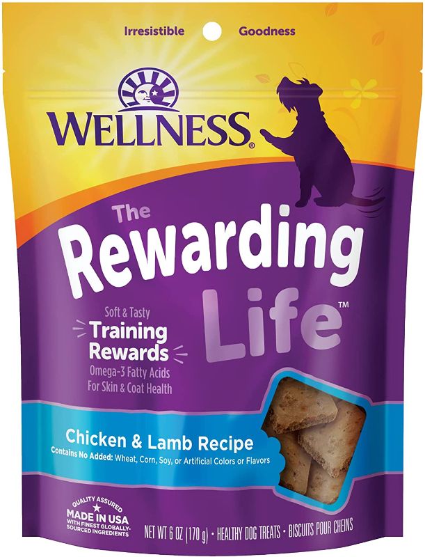 Photo 1 of **BEST BUY DATE:07/25/2022**NON REFUNDABLE**Wellness Rewarding Life Soft & Chewy Dog Treats 2 bags 

