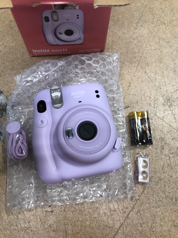 Photo 1 of Fujifilm Instax Mini 11 Instant Camera - Lilac Purple