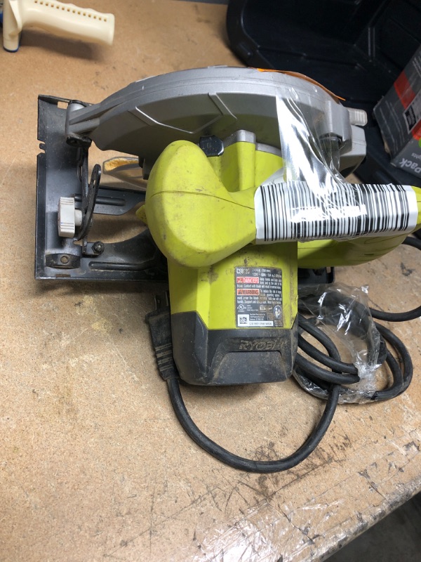 Photo 2 of **heavy use**
RYOBI
13 Amp Corded 7-1/4 in. Circular Saw