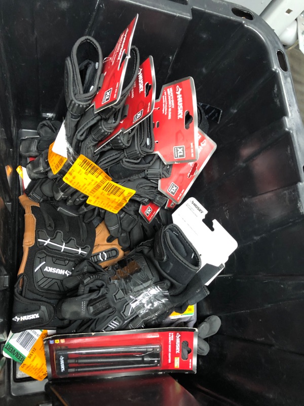 Photo 1 of **non-refundable**
assorted home improvement items: gloves
