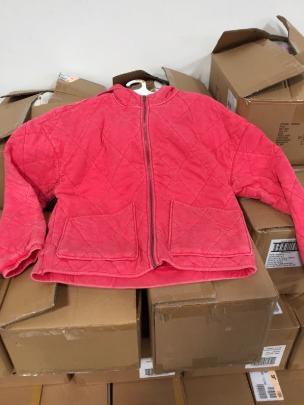 Photo 1 of Hooded Quilted Jacket - Wild Fable™
SIZE S