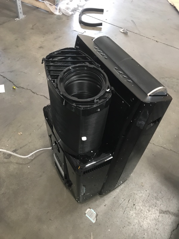Photo 1 of Midea Duo 14,000 BTU (12,000 BTU SACC) Smart HE Inverter Ultra Quiet Portable Air Conditioner with Heat-Cools Up to 550 Sq. Ft., Works with Alexa/Google Assistant, Includes Remote Control & Window Kit
