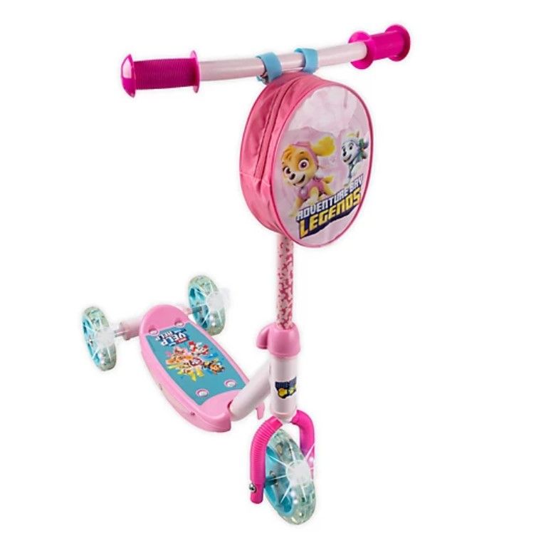 Photo 1 of **PART ONLY*** PlayWheels PAW Patrol™ Light Up 3-Wheel Scooter in Pink

