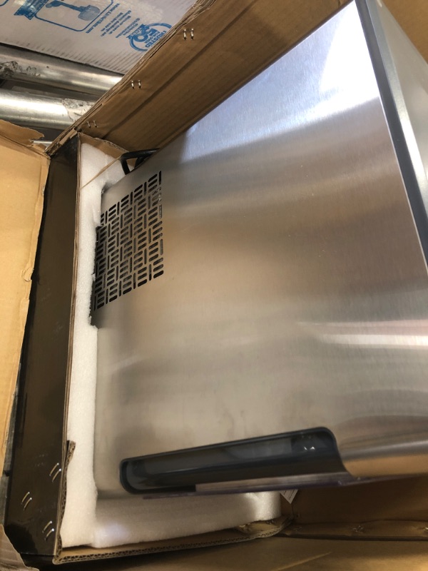 Photo 3 of GE Profile Opal | Countertop Nugget Ice Maker | Portable Ice Machine Complete with Bluetooth Connectivity | Smart Home Kitchen Essentials | Stainless Steel Finish | Up to 24 lbs. of Ice Per Day
