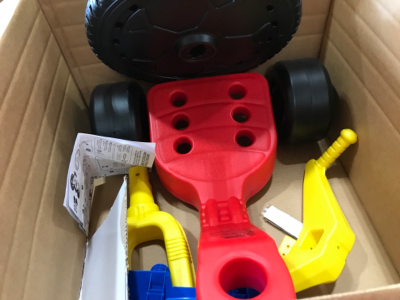 Photo 1 of The Original Big Wheel,Blue-Yellow-Red, Giant 16' Wheel Ride On Tricycle,3 Position Seat - Trike, Kid Powered Pedal Bike,50th Year, Sit Down Riding Around Outdoor Toy, Ages 3-8 (19053)
