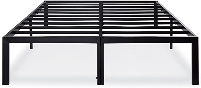 Photo 1 of (PARTS ONLY; DAMAGED ENDS)
Olee Sleep 14 Inch Heavy Duty Steel Slat/ Anti-slip Support/ Easy Assembly/ Mattress Foundation/ Bed Frame/ Noise Free/ No Box Spring Needed, Queen
