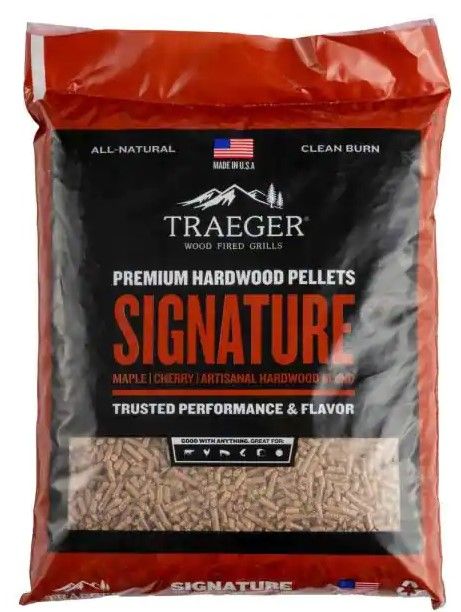 Photo 1 of *SEE NOTE* Traeger
Signature Blend All-Natural Wood Grilling Pellets (20 lb. Bag)