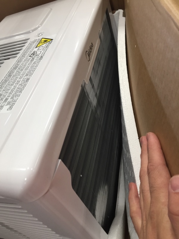 Photo 5 of Midea 8,000 BTU U-Shaped Smart Inverter Window Air Conditioner–Cools up to 350 Sq. Ft., Ultra Quiet with Open Window Flexibility, Works with Alexa/Google Assistant, 35% Energy Savings, Remote Control
