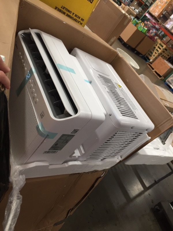 Photo 2 of Midea 8,000 BTU U-Shaped Smart Inverter Window Air Conditioner–Cools up to 350 Sq. Ft., Ultra Quiet with Open Window Flexibility, Works with Alexa/Google Assistant, 35% Energy Savings, Remote Control
