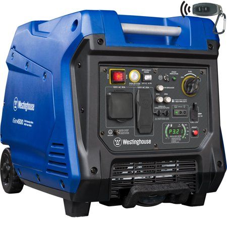 Photo 1 of *USED*
Westinghouse iGen4500 Electric Start Portable Inverter Generator 3700 Rated & 4500 Peak Watts
