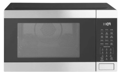 Photo 1 of GE 1.0 Cu. Ft. Capacity Countertop Convection Microwave Oven with Air Fry - JES1109RRSS
