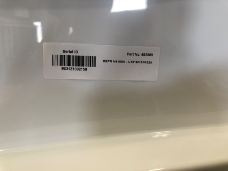 Photo 9 of *DOES NOT POWER ON WHEN PLUGGED IN TO POWER OUTLET*
\NORCOLD INC N4150AGR Compact 2-Door 5.3 CU. FT. Gas/Electric Refrigerator - Right Hand
