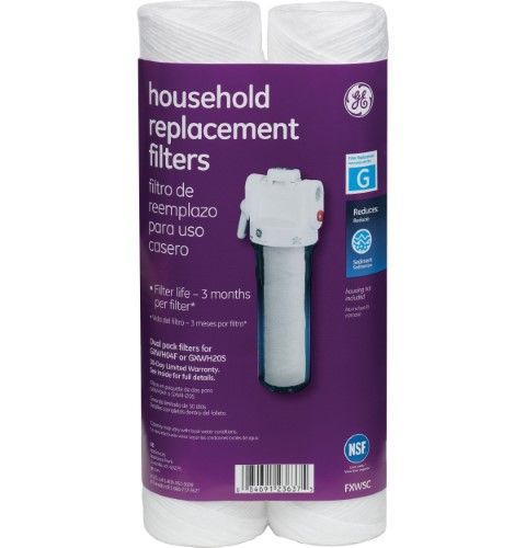 Photo 1 of 6 PACKS OF GE Universal Whole House Replacement Water Filter Cartridge (2-Pack)