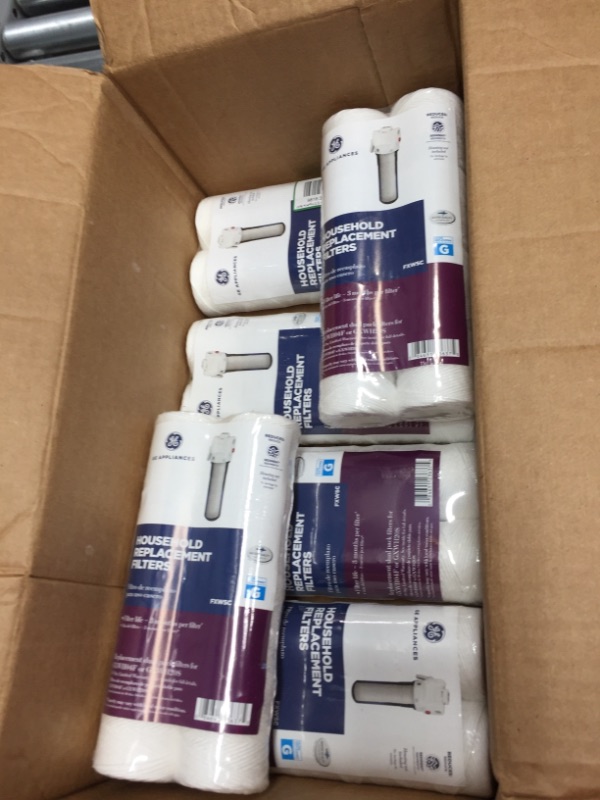 Photo 1 of 6 PACKS OF GE Universal Whole House Replacement Water Filter Cartridge (2-Pack)