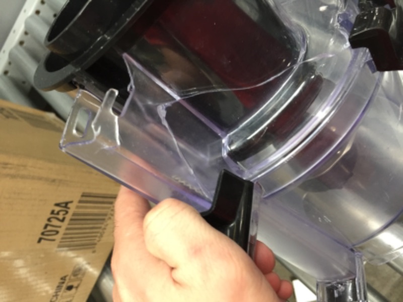 Photo 1 of *** PARTS ONLY**** Hamilton Beach Stack & Snap Food Processor and Vegetable Chopper, BPA Free, Stainless Steel Blades, 12 Cup Bowl, 2-Speed 450 Watt Motor, Black (70725A)
