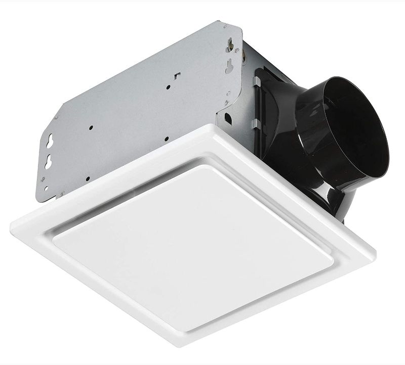 Photo 1 of Homewerks 7140-110 Bathroom Fan Ceiling Mount Exhaust Ventilation, 2.5 Sones, 110 CFM, White