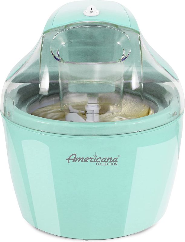 Photo 1 of Americana EIM-1400M 1.5 Qt Freezer Bowl Automatic Easy Homemade Electric Ice Cream Maker