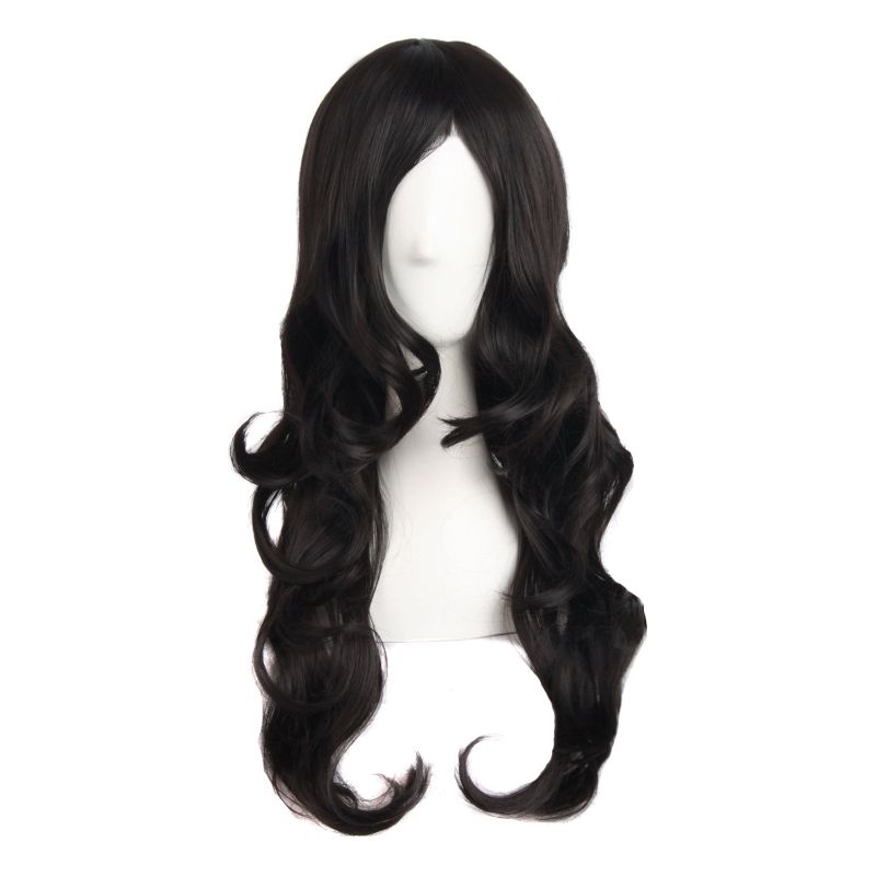 Photo 1 of  30" black synthetic wig 