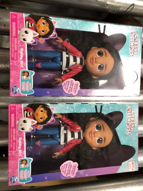 Photo 2 of Gabby's Dollhouse Gabby Girl 8'' Doll-2pack

