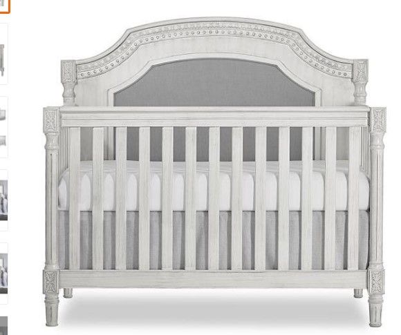 Photo 1 of ***PARTS ONLY*** Julienne Antique Grey Mist 5-in-1 convertible crib
