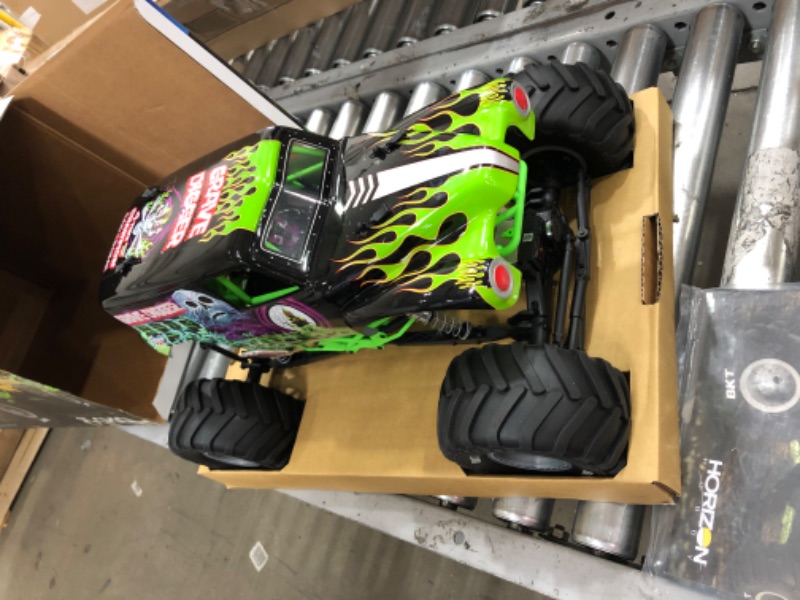 Photo 2 of Axial RC Truck 1/10 SMT10 Grave Digger 4WD Monster Truck Brushed RTR (Battery and Charger Not Included) AXI03019
