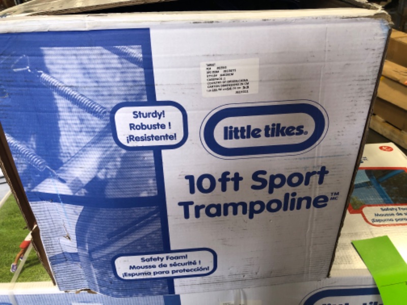Photo 4 of ***PARTS ONLY***Little Tikes Sports 10-Foot Trampoline
