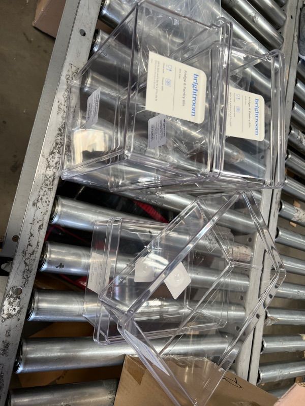 Photo 1 of 7"W X 10.5"D X 4"H Plastic Kitchen Organizer - Brightroom - 4 PACK 