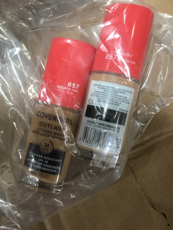 Photo 2 of COVERGIRL Outlast Extreme Wear 3-in-1 Foundation with SPF 18 - 1 fl oz- 2 PACK

