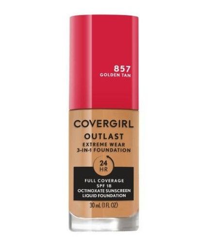 Photo 1 of COVERGIRL Outlast Extreme Wear 3-in-1 Foundation with SPF 18 - 1 fl oz- 2 PACK

