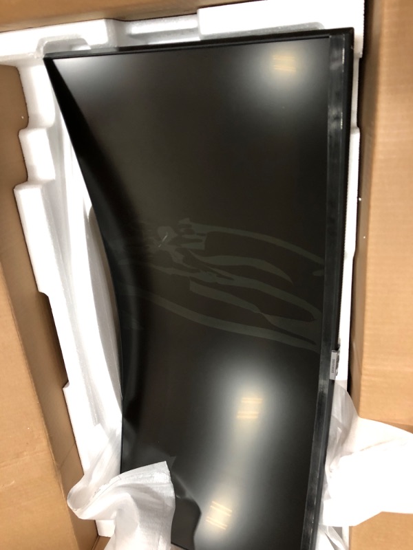 Photo 1 of *******PARTS ONLY SOLD AS IS******SAMSUNG 34” S65UA Series Computer Monitor, Ultrawide QHD Screen, HDR10, 100Hz, Curved, USB- C, Adjustable Stand, Intelligent Eye Care, LS34A650UXNXGO, Black
