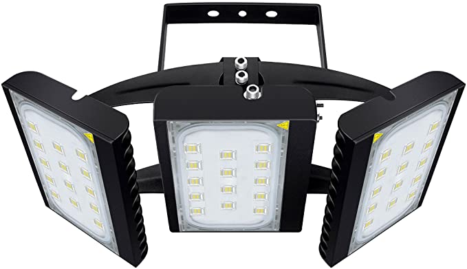 Photo 1 of STASUN 300W LED Flood Light, 27000lm Super Bright Outdoor Security Lights with 330°Wide Lighting Area, OSRAM LED Chips, 6000K Daylight, IP66 Waterproof Exterior Court Street Parking Lot Lighting
