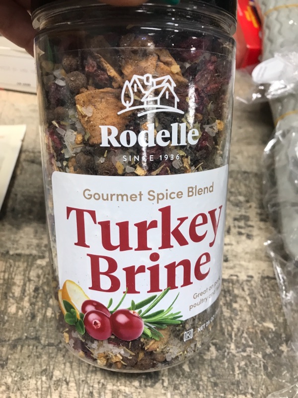 Photo 2 of *** EXP 04/12/2023 ***  Rodelle Turkey Brine Gourmet Spice Blend Net Wt (25 Oz),, () Turkey Brine 25 Ounce (Pack of 1)