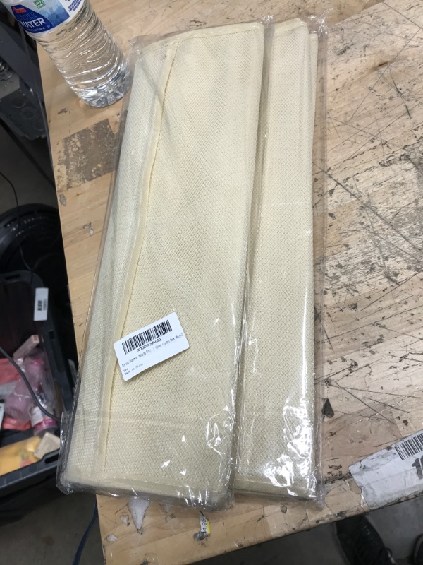 Photo 1 of 3 PACK**ST-BEST-P Bra and Underwear Hanging Storage Organizer Mesh Pockets Dual Sided Wall Shelves Space Saver Bag Sock Underpants Drawer Closet Clothes Rack (Beige:(5+10 Pockets))
