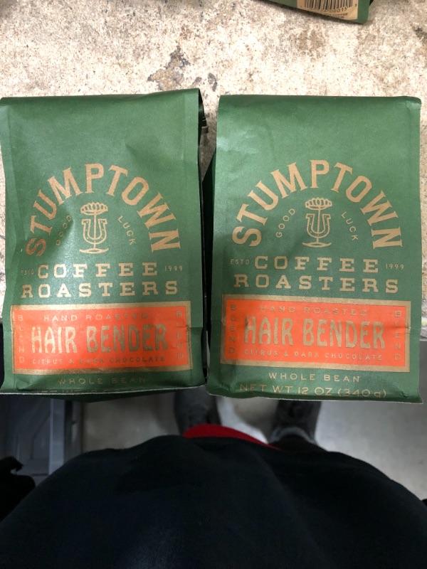 Photo 2 of *EXPIRED Dec 2022*
Stumptown Coffee, Whole Bean, Hair Bender Blend - 12 oz (2 packs)