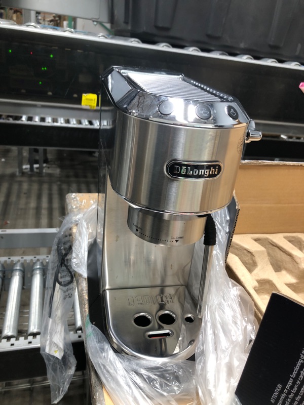 Photo 3 of *FOR PARTS* De'Longhi EC885M Dedica Arte Espresso Machine,35 Fluid Ounces