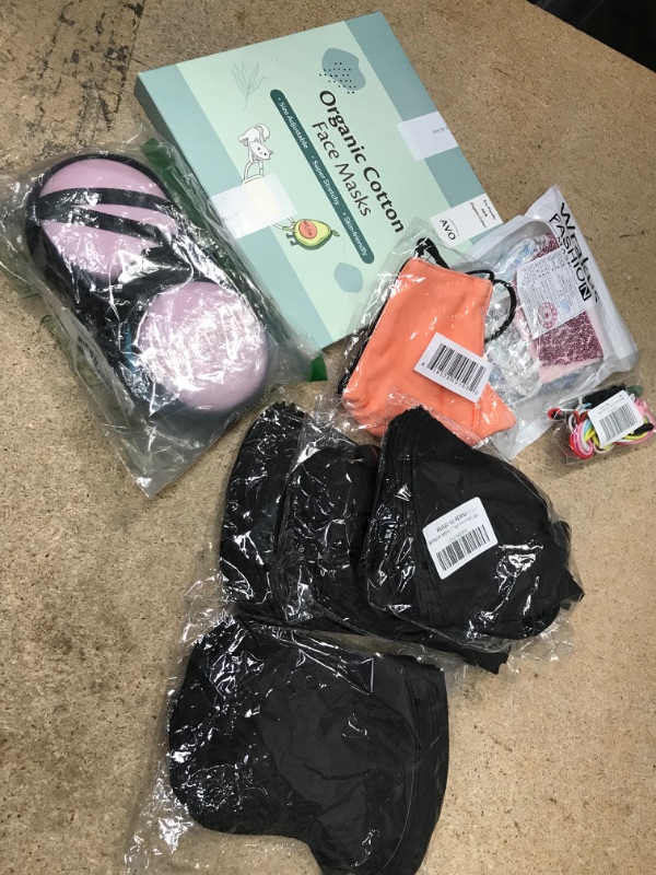 Photo 1 of Face Masks & Accessories Bundle (9pc)