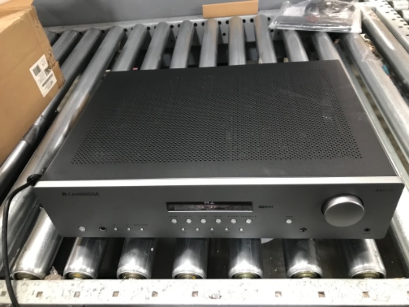 Photo 2 of Cambridge Audio AXR100 100-Watt Stereo Receiver with Bluetooth | Built-in Phono Stage, 3.5mm Input, AM/FM with RDS