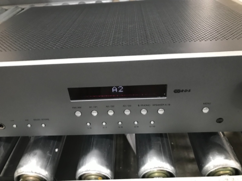 Photo 3 of Cambridge Audio AXR100 100-Watt Stereo Receiver with Bluetooth | Built-in Phono Stage, 3.5mm Input, AM/FM with RDS