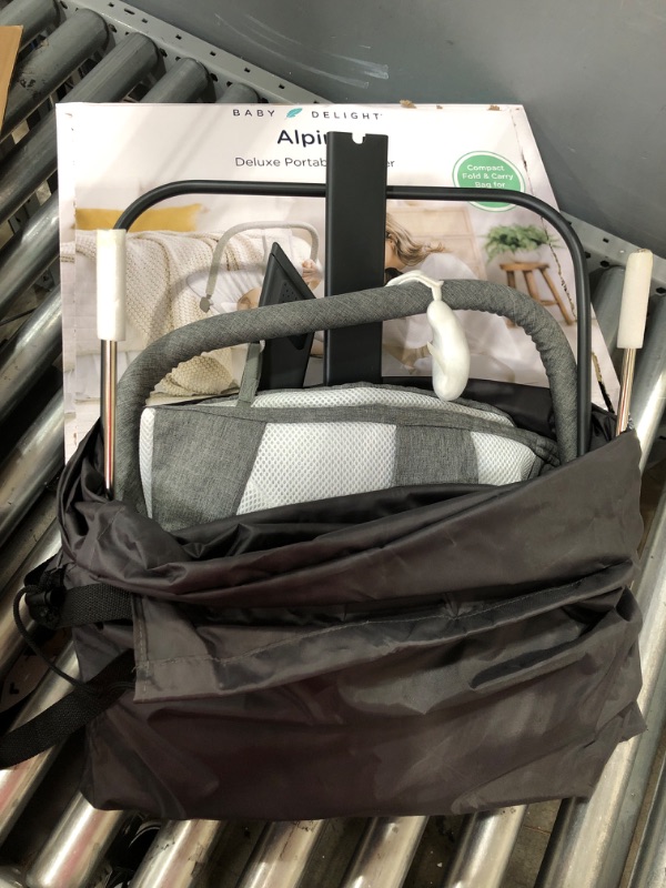 Photo 1 of Baby Delight Alpine Deluxe Portable Bouncer - Black