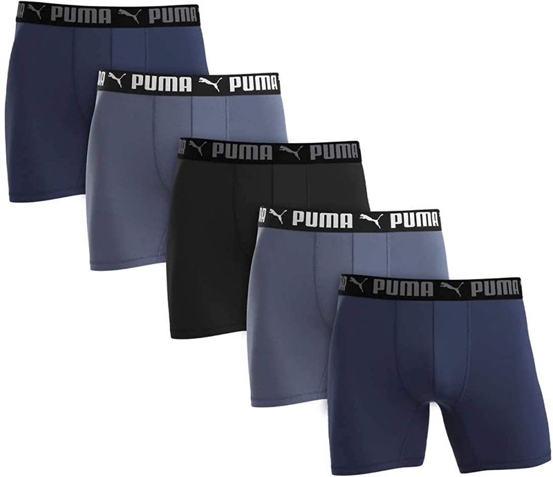 Photo 1 of Puma Men's Microfiber Boxer Brief, 5-pack
SIZE XL