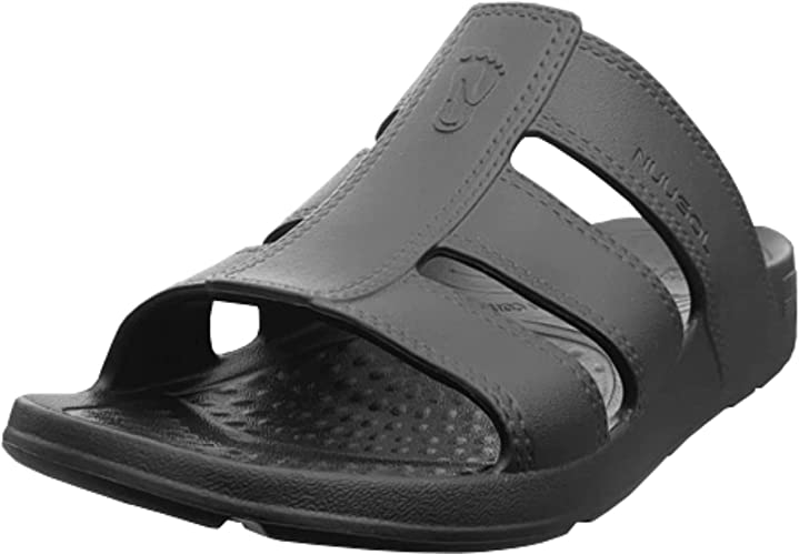 Photo 1 of NUUSOL Stanley Slide Men Flip Flops/Sandal; Non-Slip Durable Soft-Cushion Lightweight Non-Porous Textured Footbed Orthotics Arch Support Footwear Relieve Plantar Fasciitis Feet Joints Neck & Back Pain
size 10